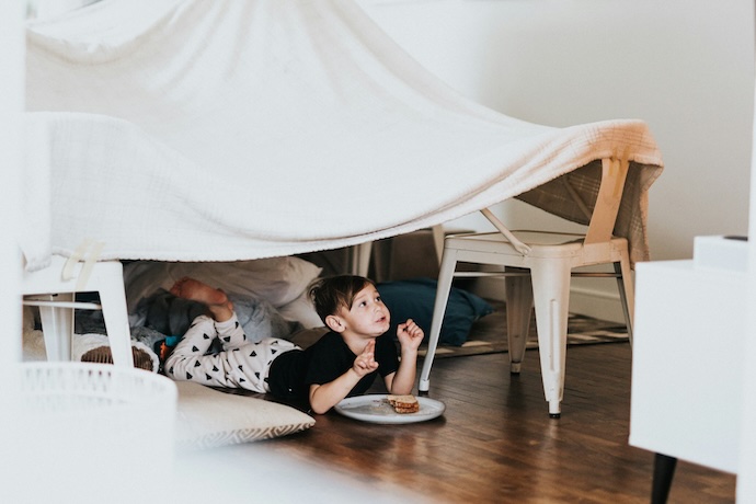 Indoor kids fort