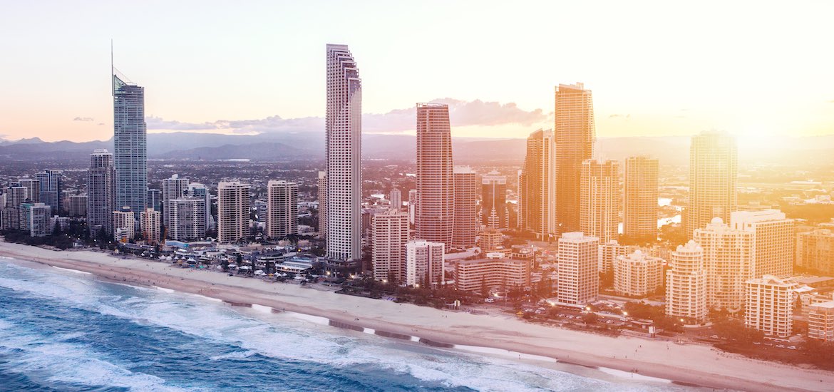 gold coast beach skyline queensland goldcoast city guide family days out sunset