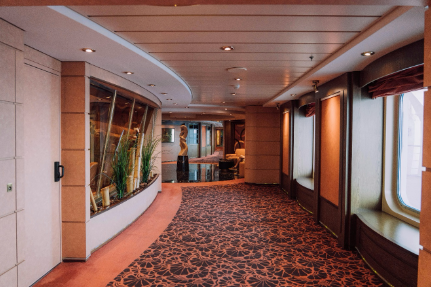 interior cruise ship