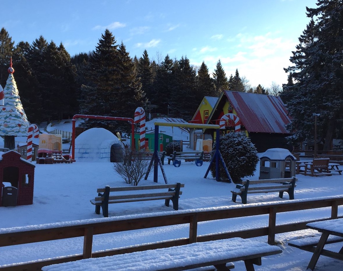 Village du Pere Noel in ValDavid Québec on