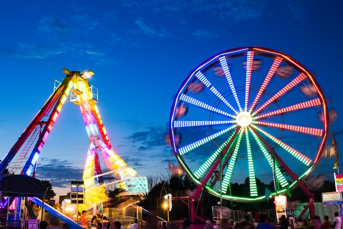 county fair rides