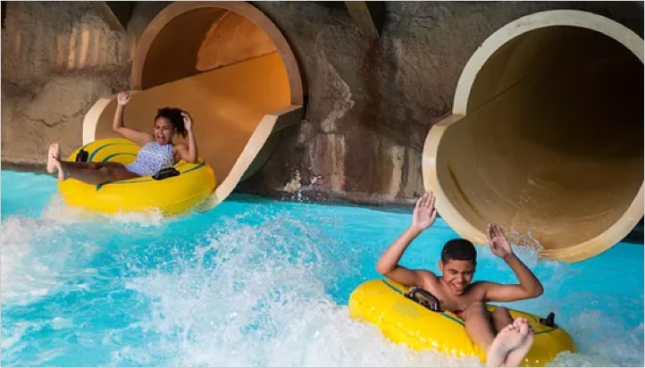 Rush 'n' Rampage water park alton towers