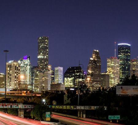 houston free things to do in houston skyline nighttime 